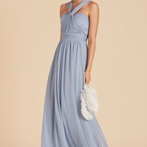 Birdy Grey Chicky Convertible Dress - Dusty Blue
